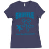 shuffle feel the movement Ladies Fitted T-Shirt