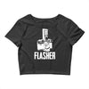 flasher camera Crop Top