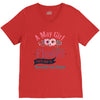 A May Girl Like A Flowers V-Neck Tee