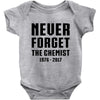 Never Forget The Chemist Baby Onesie