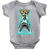 pizza shark graphic Baby Onesie