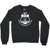 cia badge cider imbibing anarchist with badge Crewneck Sweatshirt