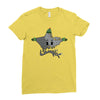 super death star Ladies Fitted T-Shirt