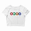 air stream Crop Top