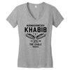 khabib the eagle Women's V-Neck T-Shirt