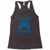my favorite exercise is video games Racerback Tank
