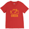 check engine V-Neck Tee