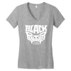 black panther Women's V-Neck T-Shirt