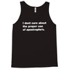 proper use of apostrophe's Tank Top