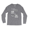 i just want to drink coffee &amp; bake things Long Sleeve Shirts