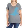 dinosaurus Ladies Curvy T-Shirt