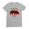hantin hog Ladies Fitted T-Shirt