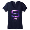 s club 7 galaxy Women's V-Neck T-Shirt