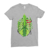 skeletal halloween Ladies Fitted T-Shirt