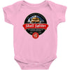 skull splitter beer label ideal birthday present or gift Baby Bodysuit