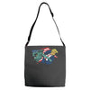 nasty woman vs trump Adjustable Strap Totes