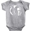 the crow die krahe horror Baby Onesie