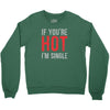 if you're hot i'm single Youth Sweatshirt