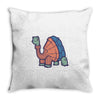 turtle turtleneck Throw Pillow