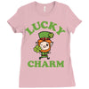 lucky charm 2 Ladies Fitted T-Shirt