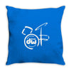 dw drum music instrument logo Throw Pillow