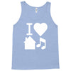 i love house music dj baseball Tank Top