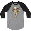 robo music 3/4 Sleeve Shirt