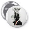 business man Pin-back button