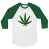 don't panic it's organic   marijuana 3/4 Sleeve Shirt