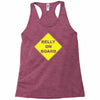 belly on board beer Racerback Tank