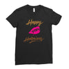 happy halloween new Ladies Fitted T-Shirt