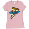 life is a pizza party Ladies Fitted T-Shirt