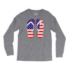 paire de tongues am&eacute;ricaine Long Sleeve Shirts