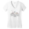 hawks leader Women's V-Neck T-Shirt