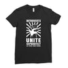 introverts Unite Separately in Your Own Homes Ladies Fitted T-Shirt