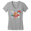 animal funny Women's V-Neck T-Shirt