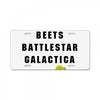 bears beets battlestar galactica License Plate