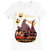 pigeonzilla omg Ladies Fitted T-Shirt