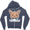 my carrootness is tingling Zipper Hoodie