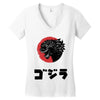 gotzilla Women's V-Neck T-Shirt