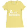 go away, i'm introverting Ladies Fitted T-Shirt