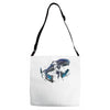 alien terror from deep space Adjustable Strap Totes
