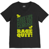 rage quit V-Neck Tee