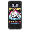 I Wish I Were A Unicorn So I Could Stab Idiots With My Head Samsung Galaxy S8 Plus