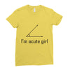 im acute girl Ladies Fitted T-Shirt