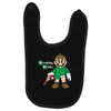 breaking bricks Baby Bibs