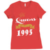 queens are born in 1995 Ladies Fitted T-Shirt