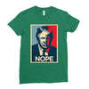 Nope Ladies Fitted T-Shirt