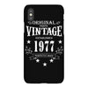 original parts vintage established 1977 perfectly aged iPhoneX
