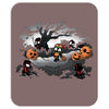 oblivious ninja trick or treat Mousepad